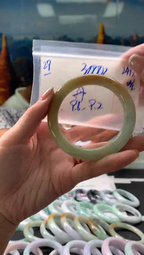 【闪购商品】翡翠手镯未镶嵌翡翠手镯 下单联系小耳机#29