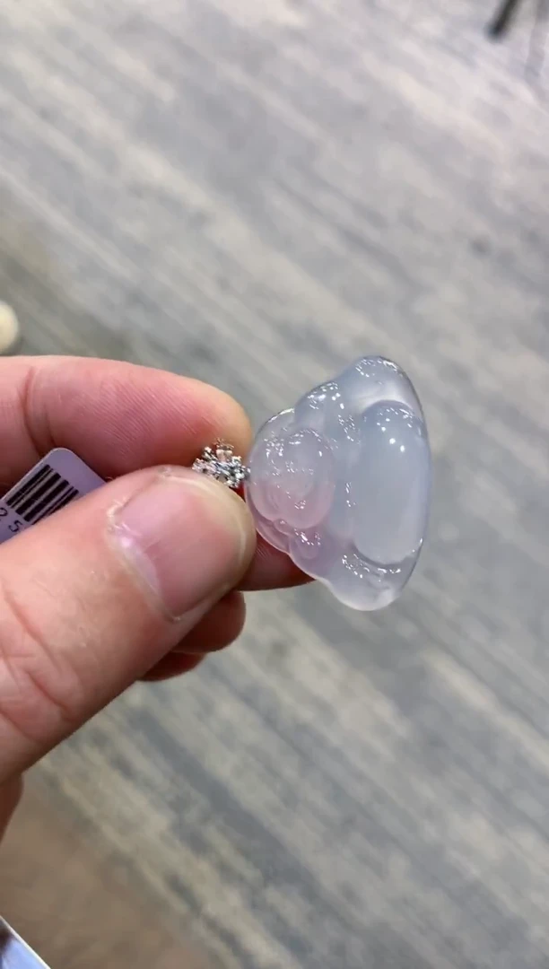 颈饰未镶嵌翡翠天然A货翡翠