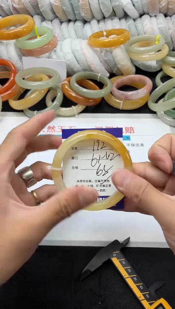 未镶嵌手镯石英质玉192