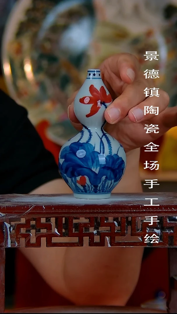 摆件景德镇陶瓷 全场手工手绘