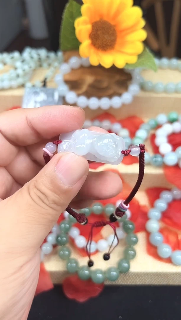 未镶嵌手链翡翠翡翠手牌