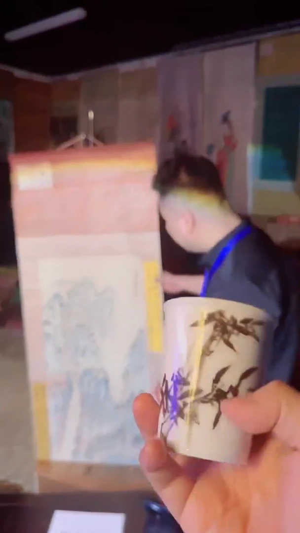 瓷片景德镇现代陶瓷 流水91