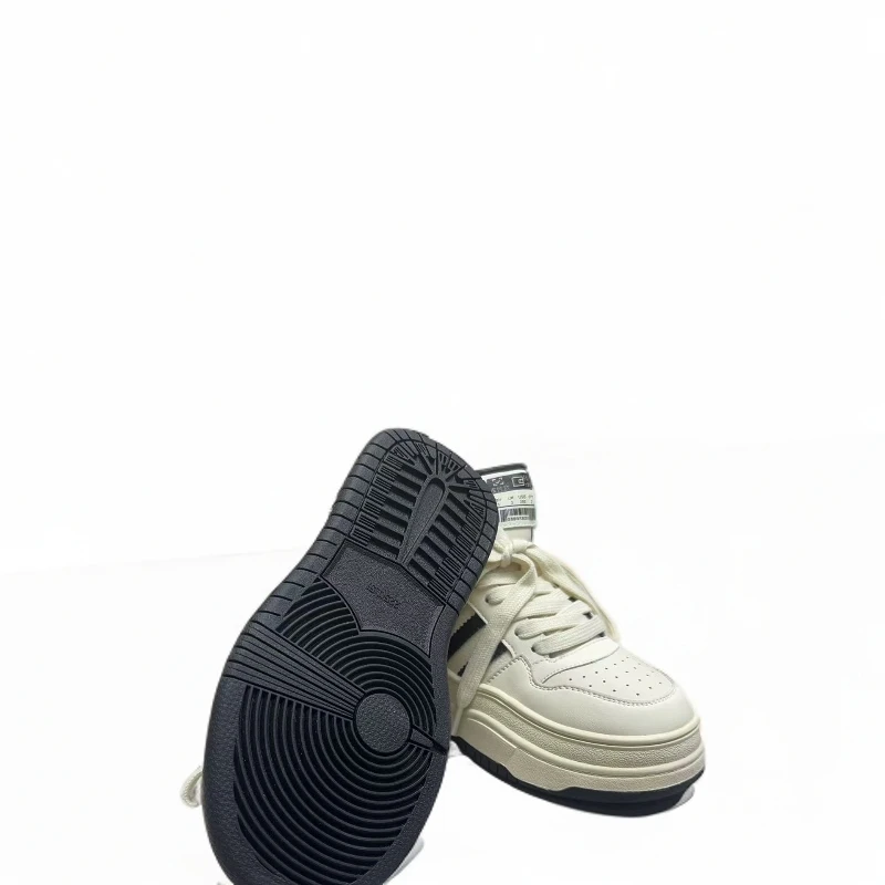 147街头风冬季系带板鞋时尚休闲鞋潮流潮鞋女士秋季透气