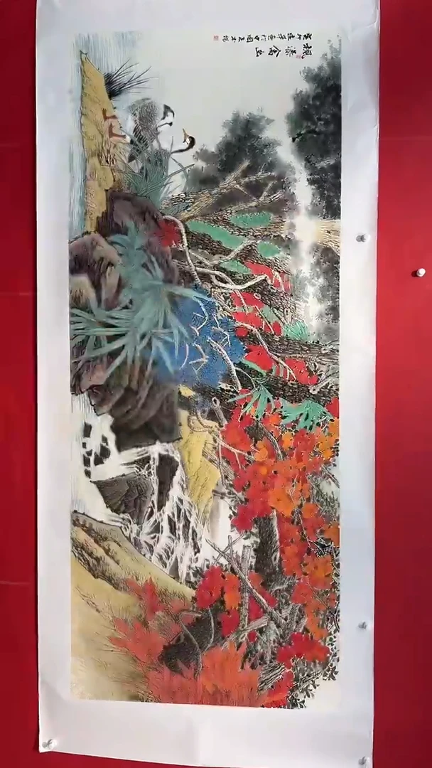 国画画家陆远华纯手绘原作