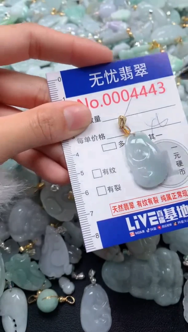 颈饰未镶嵌翡翠4443