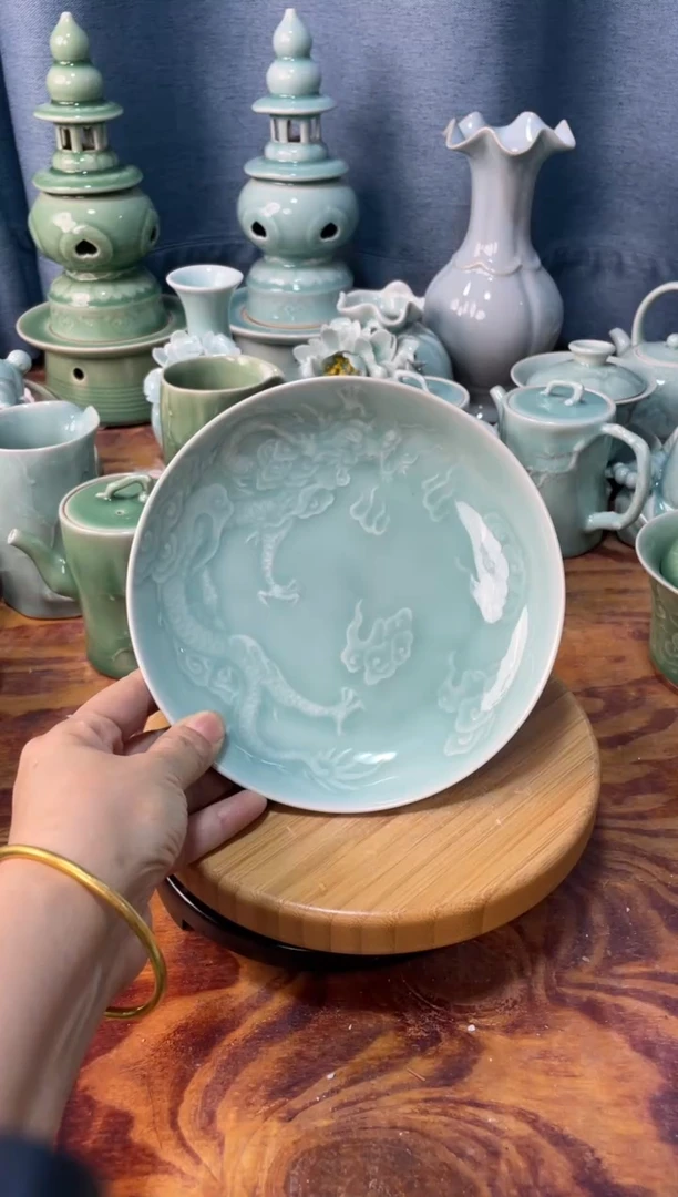 微瑕特价青瓷 慧语瓷坊