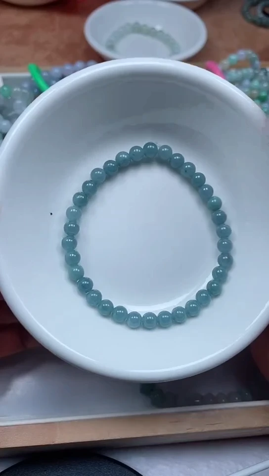 【闪购商品】翡翠手链未镶嵌卡5.5