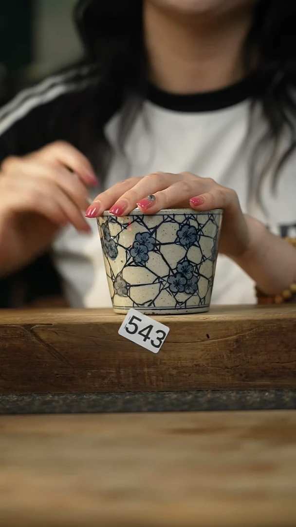新品 设计师手作款 粉引青花系列