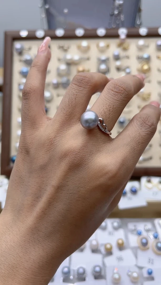 【闪购商品】淡水珍珠耳饰合金0.0