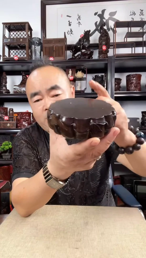 木老李红木工艺品小小竹节