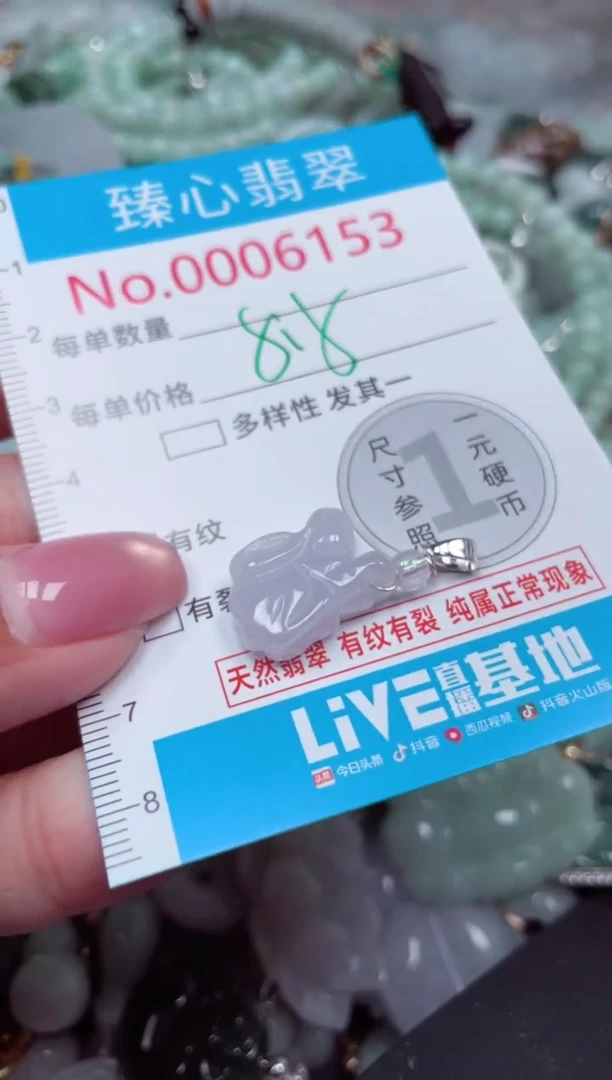 颈饰未镶嵌翡翠6153