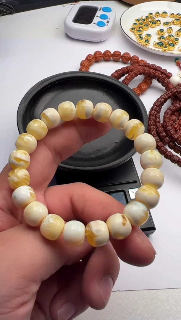 手串蜜蜡未镶嵌蜜蜡手串