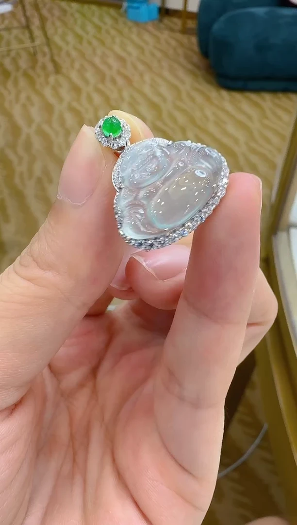 翡翠银S925镶嵌吊坠(不含链)多样性团购发一件