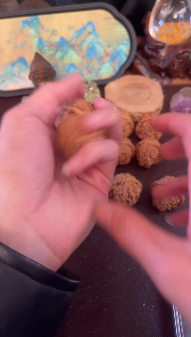 吊坠文玩核桃38铁锤