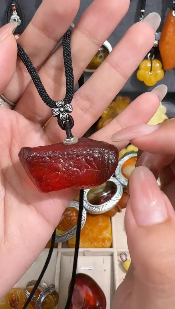 裸石琥珀未镶嵌琥珀