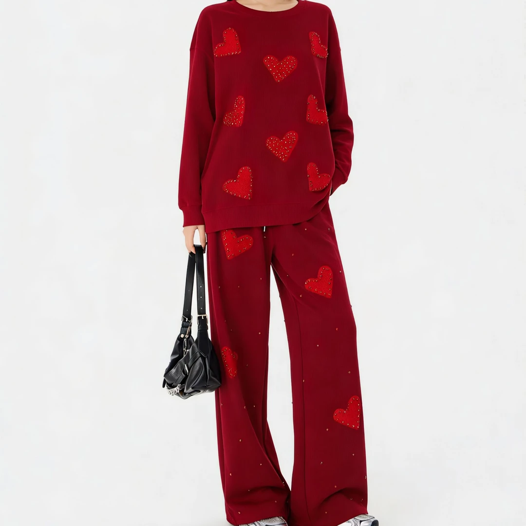 T-38【裤长105】深圳原创显瘦气质长袖时尚休闲重工小众潮牌