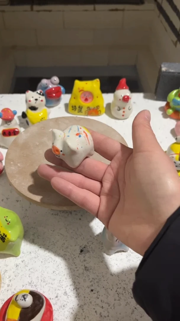 【闪购商品】摆件198微瑕手工陶瓷摆件