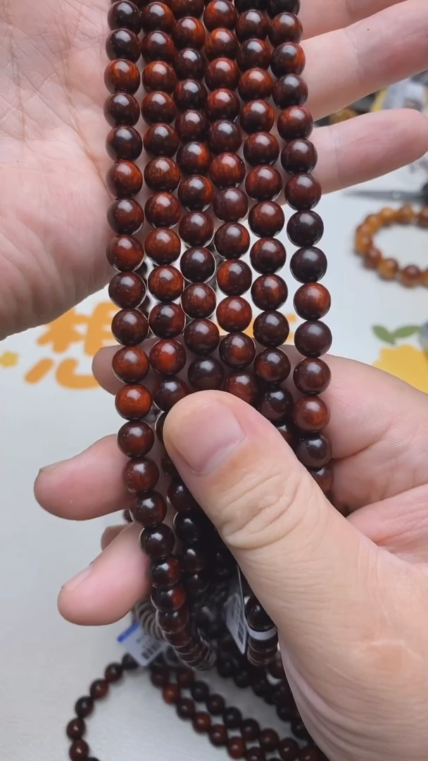 小叶紫檀手串/手链印度小叶紫檀0.8