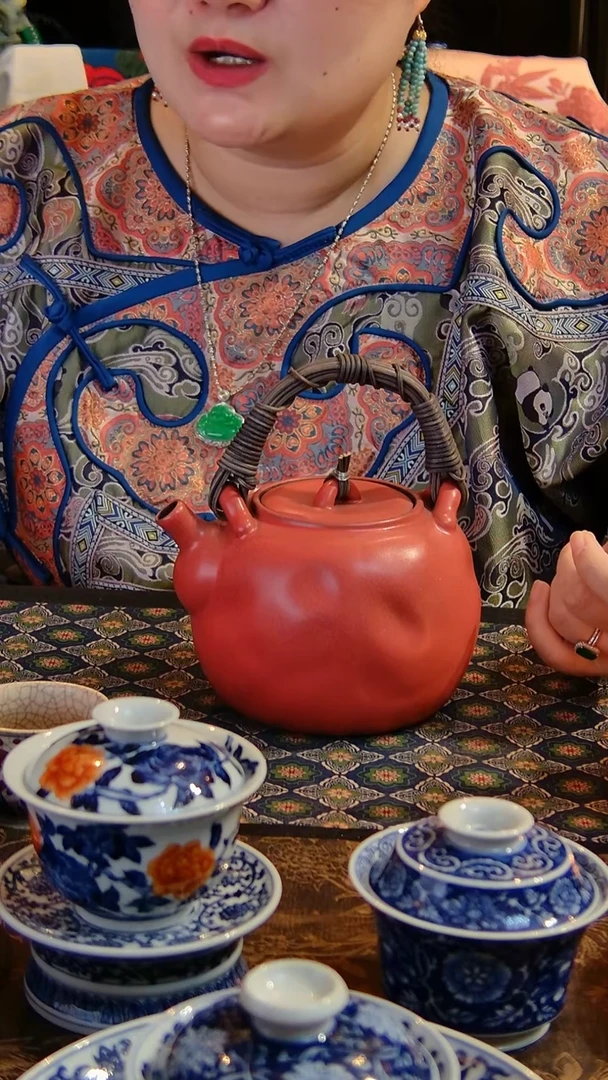 源**歌茶具壶红色。。。。。。。。。。