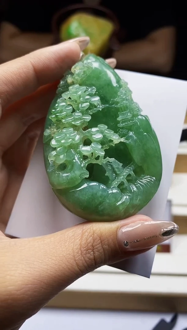 定制翡翠未镶嵌翡翠A货
