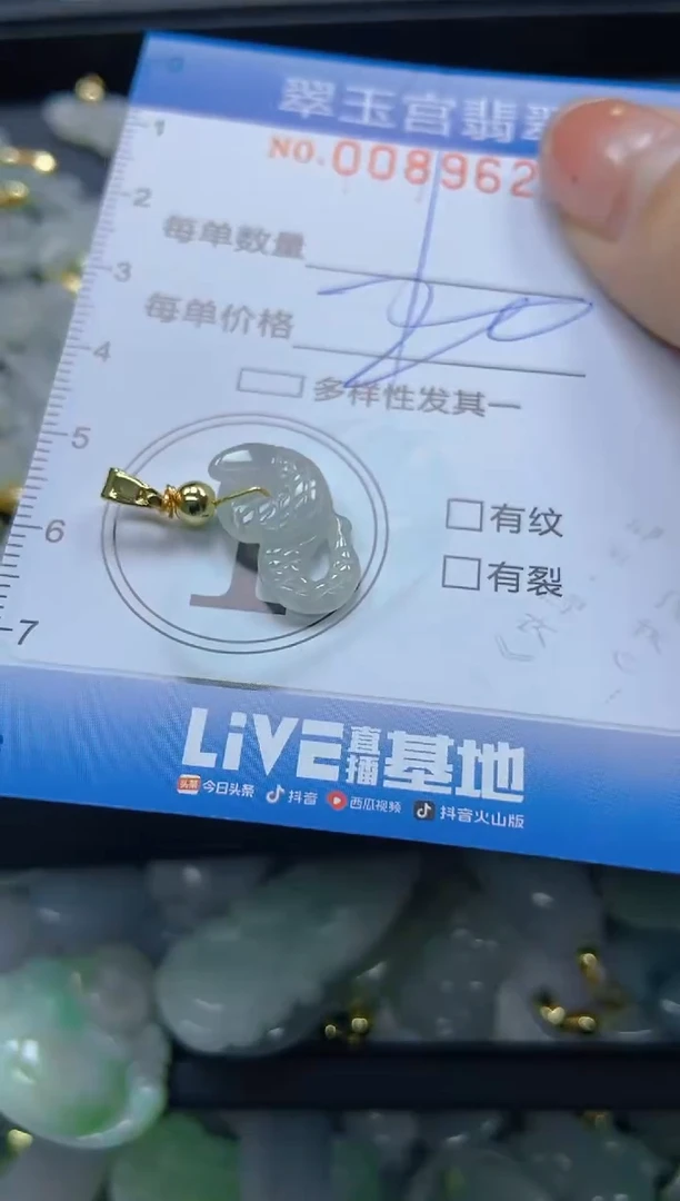 【闪购商品】翡翠未镶嵌颈饰闪购0089628