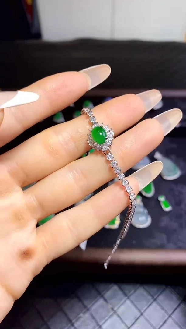 未镶嵌手链翡翠1