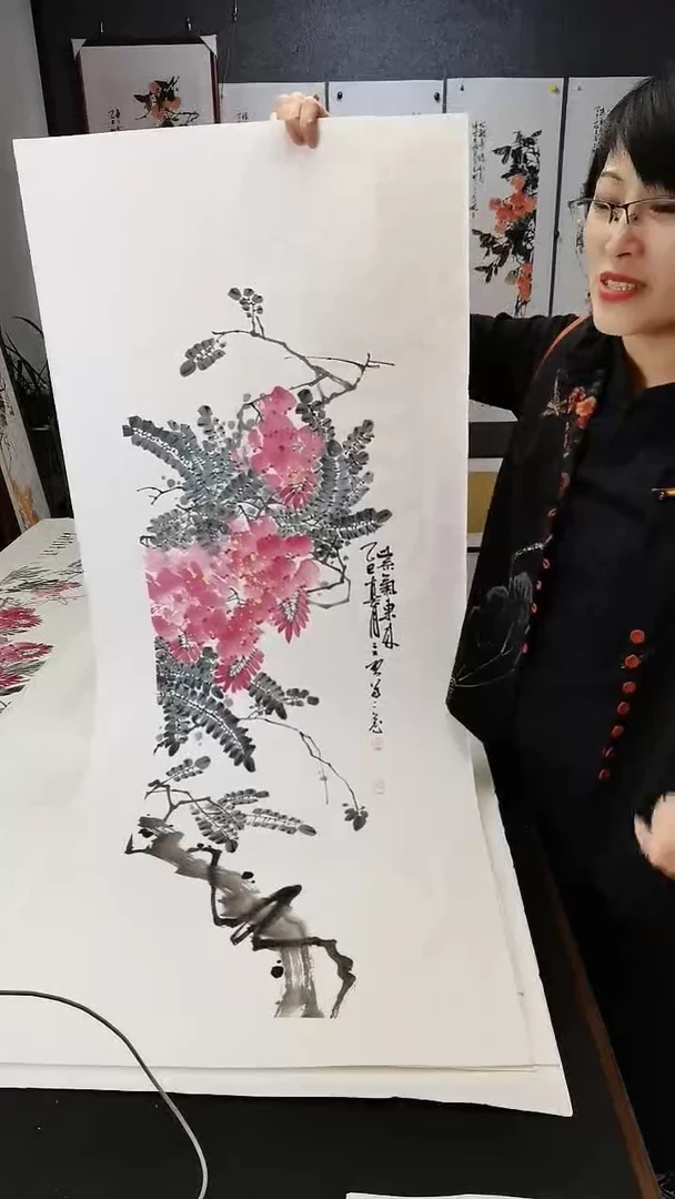 紫气东来110*35cm