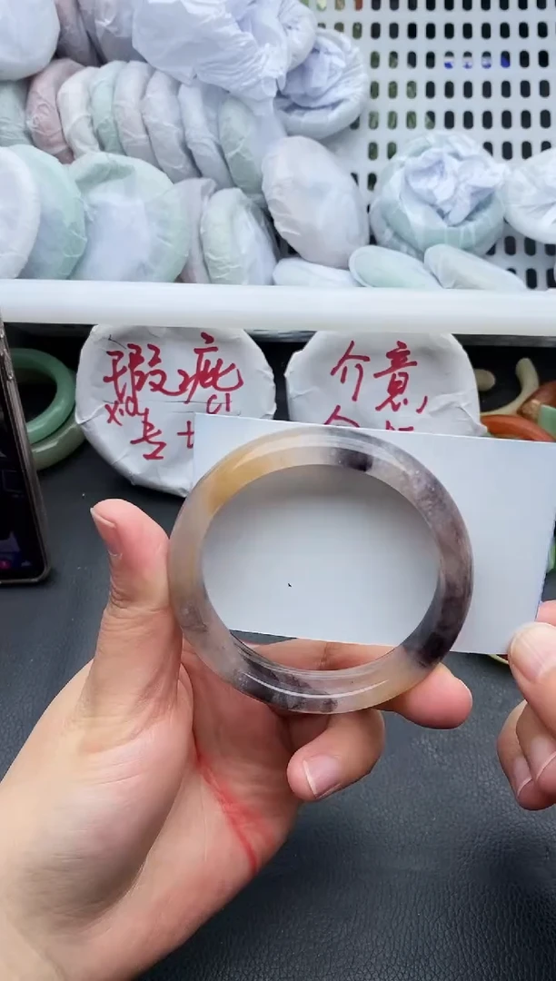 未镶嵌手镯石英质玉450+55/56