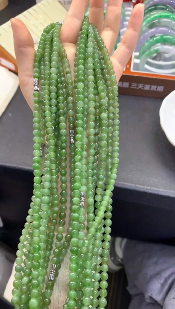 【闪购商品】和田玉颈饰未镶嵌HT7 和田玉碧玉项链多样性发其一