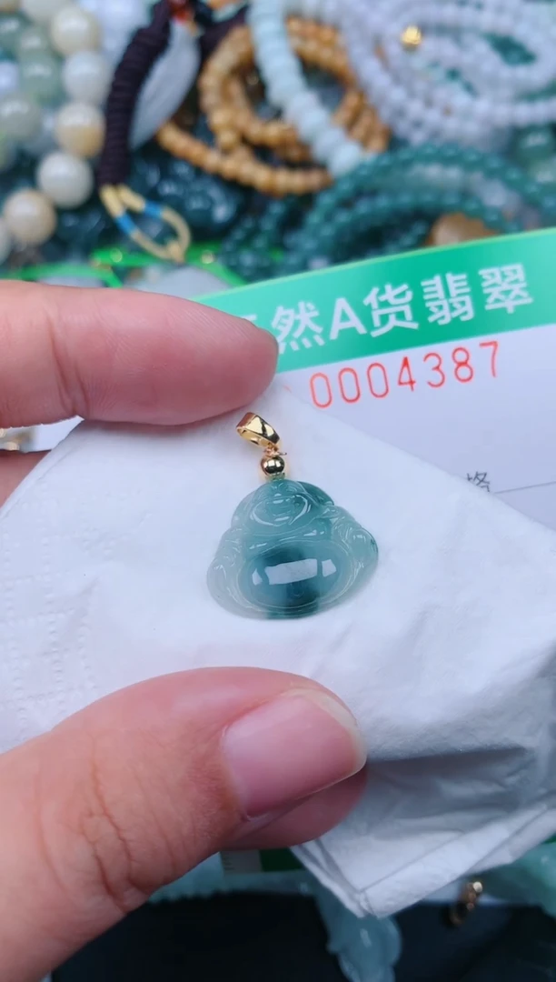 颈饰未镶嵌翡翠.0004387