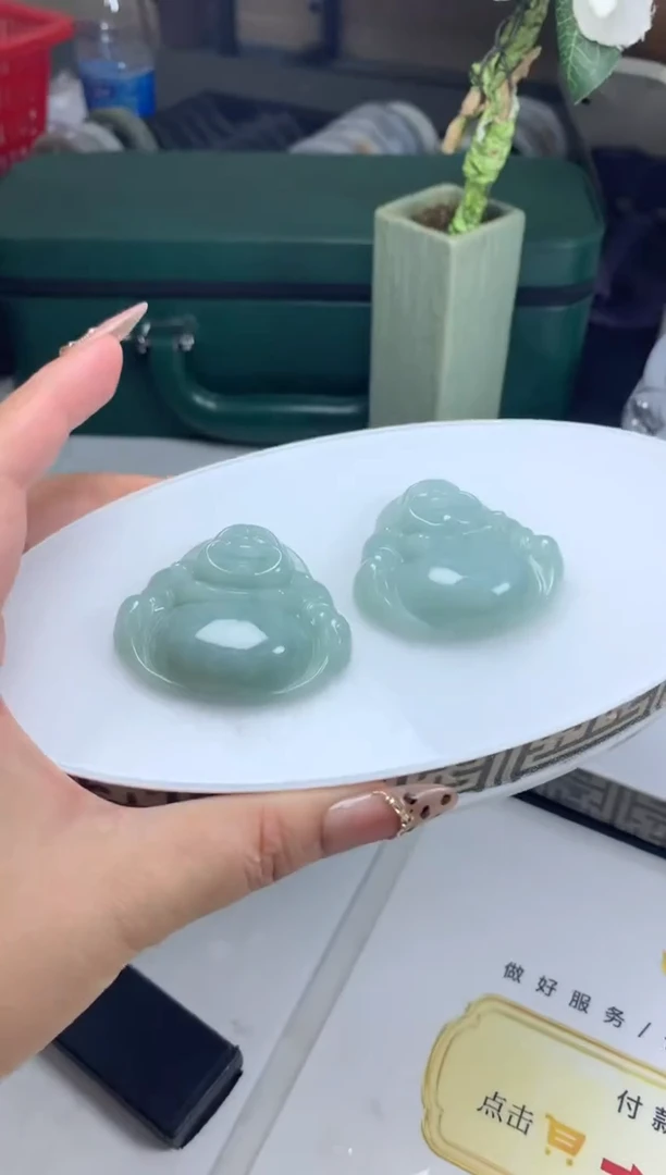 颈饰未镶嵌翡翠翡翠佛公多样性发一件