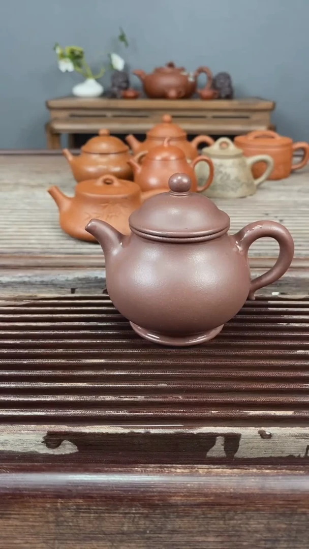 茶壶紫砂潘壶200