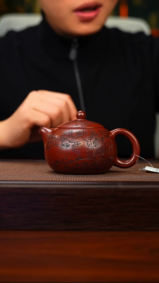 茶壶紫砂原矿紫砂手工茶壶