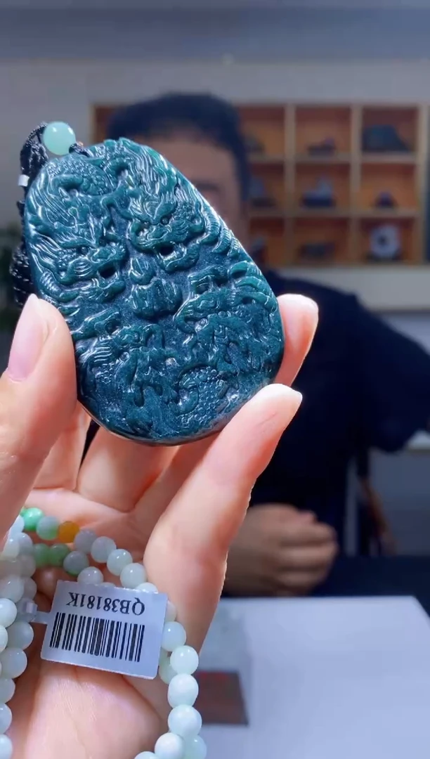 定制翡翠未镶嵌LL翡翠毛货HMX-30