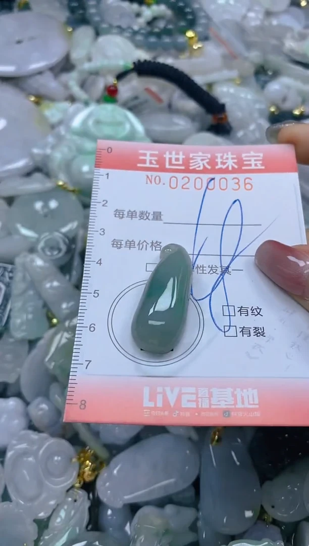 【闪购商品】翡翠颈饰未镶嵌闪购0200036