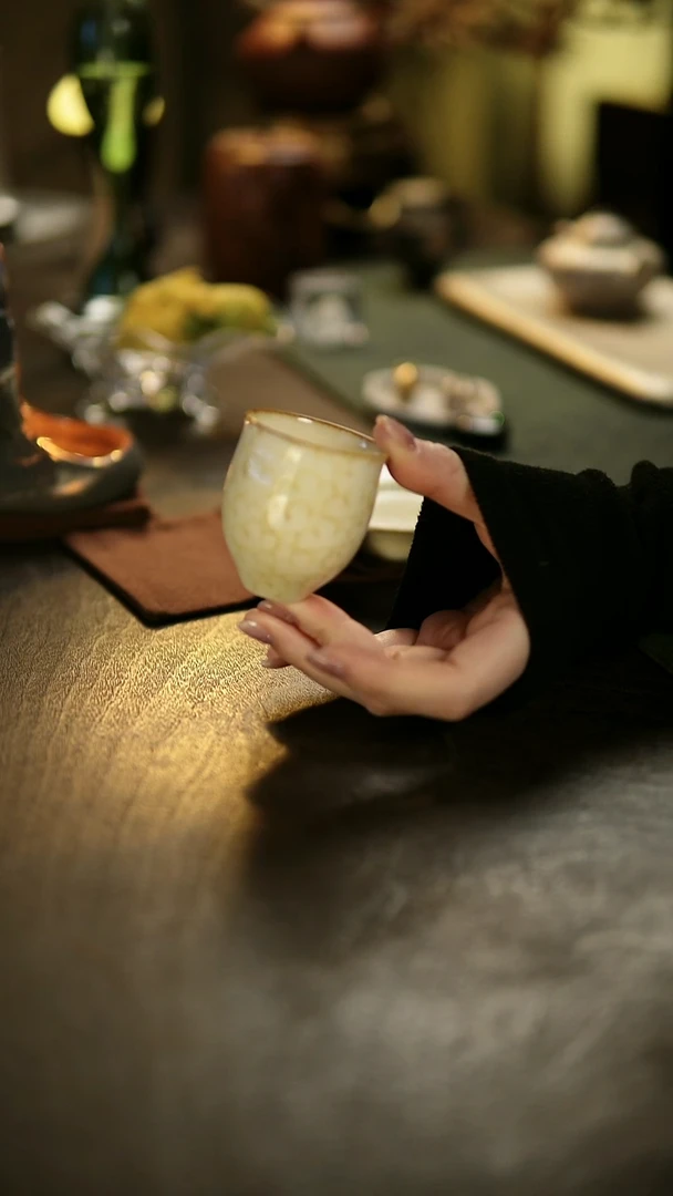 阿眠      云龙手作糖水釉品茗杯
