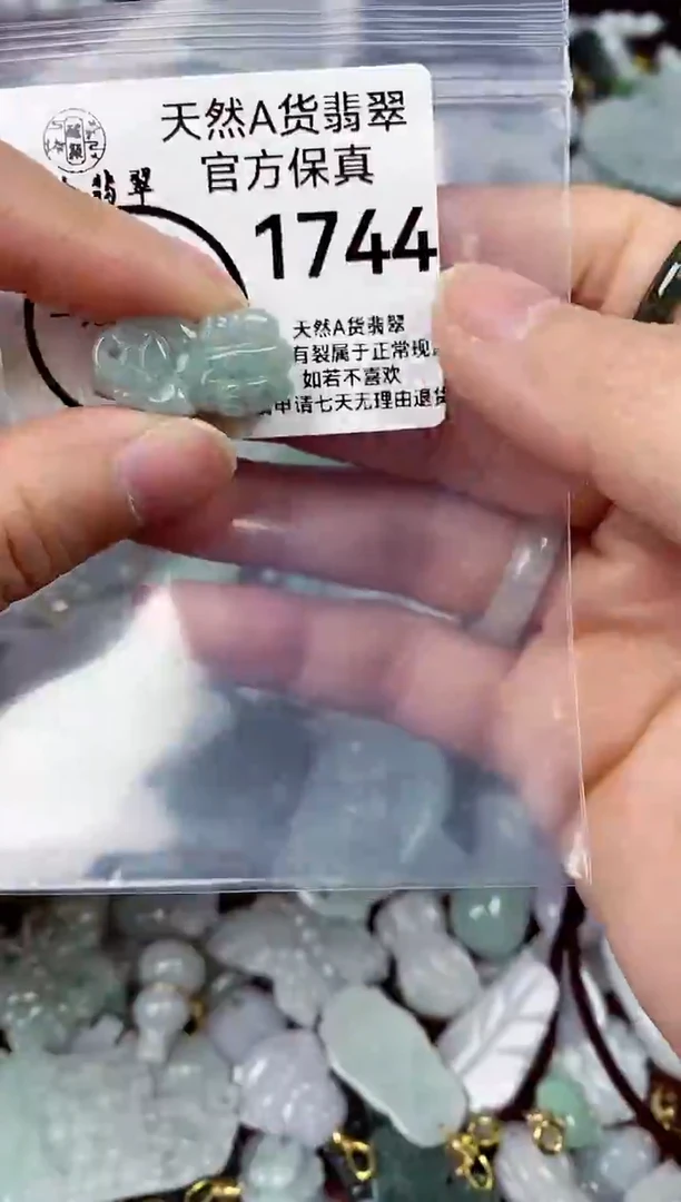 【闪购商品】翡翠颈饰未镶嵌天然A货翡翠1744