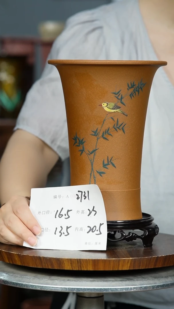 紫砂花盆2731+S 紫砂花盆紫砂