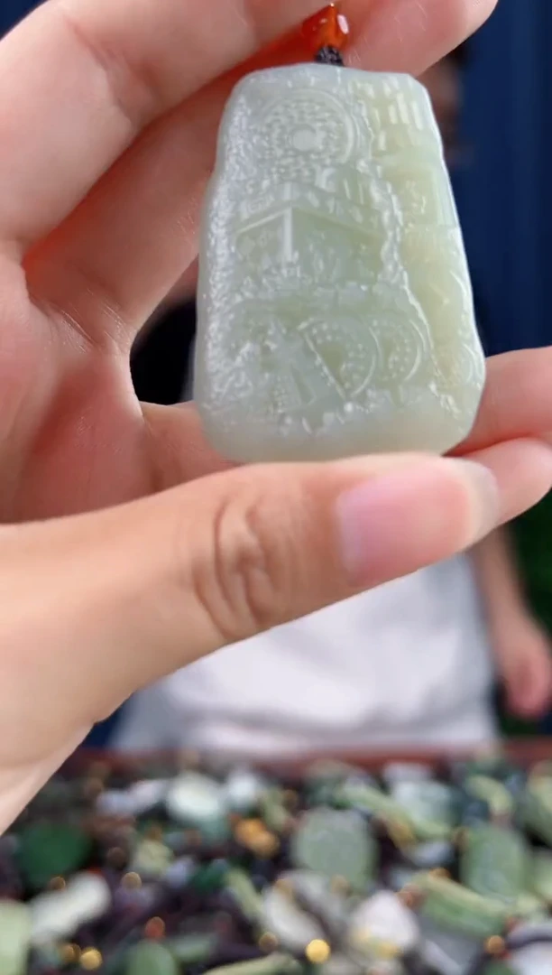 未镶嵌和田玉挂件拍一发一