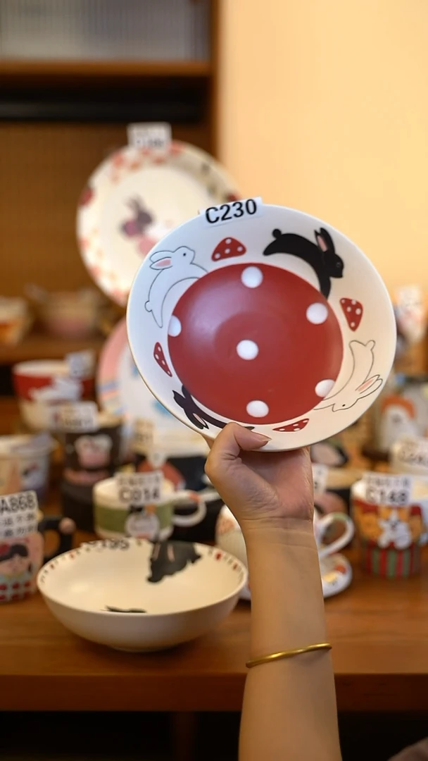 摆件C230 阿满屋手工手作陶瓷