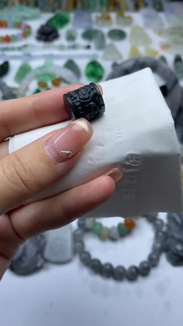 未镶嵌定制翡翠毛货定制不退不换