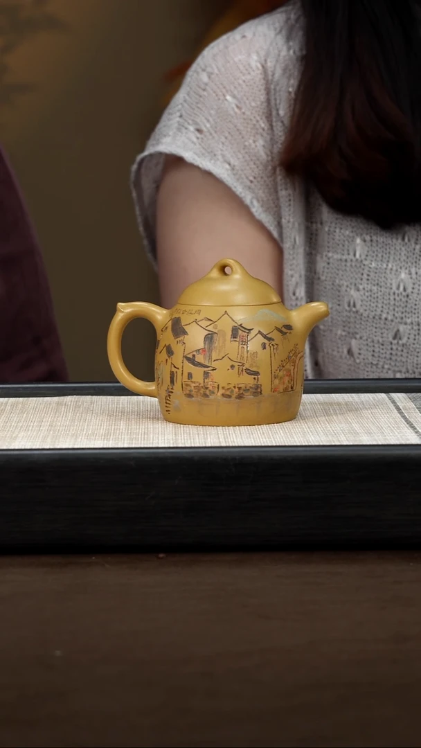 茶壶紫砂【P064】秦权 251c GSD