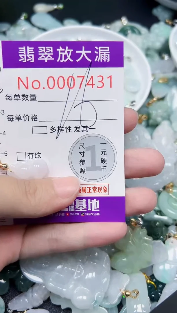 颈饰未镶嵌翡翠7431