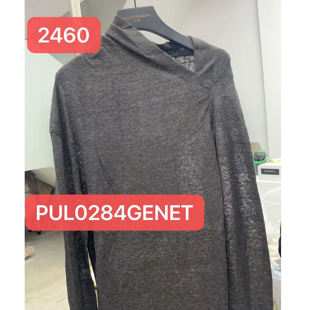 【SOEUR】25秋冬PUL0284GENET巴黎设计师潮流百搭针织上衣