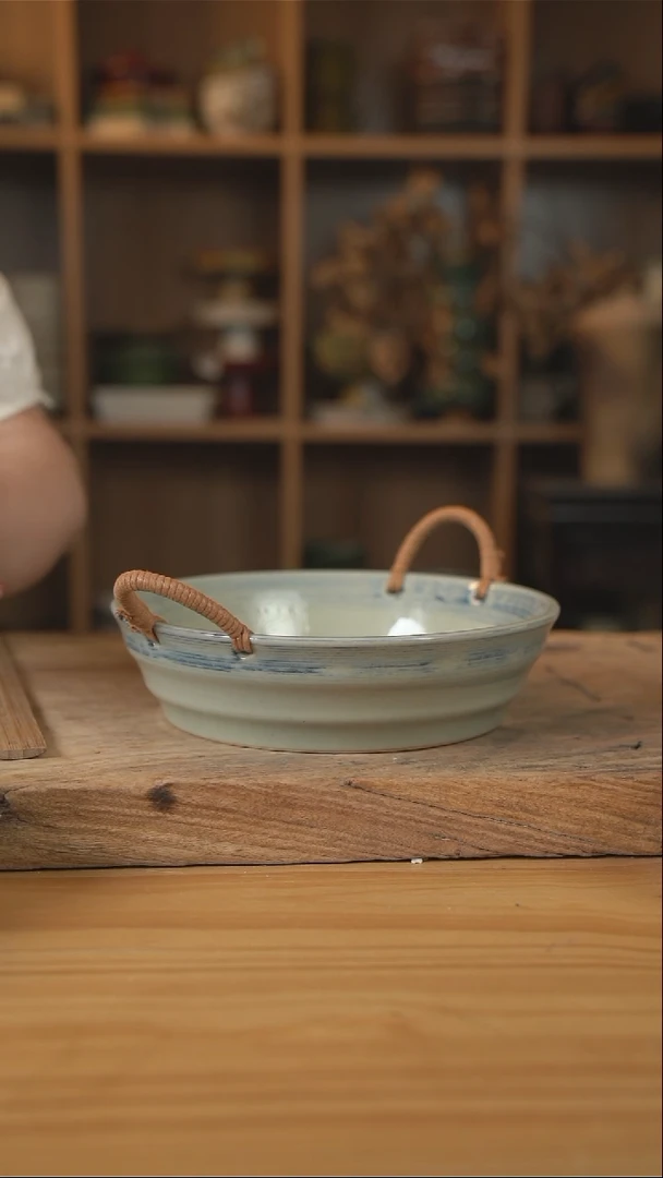 盘青云系列的9英寸麻绳盘