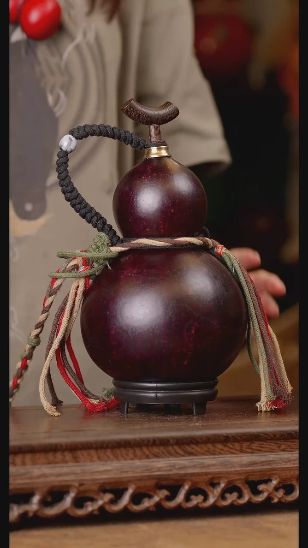 223号精品天然大漆酒葫芦一物一拍~
