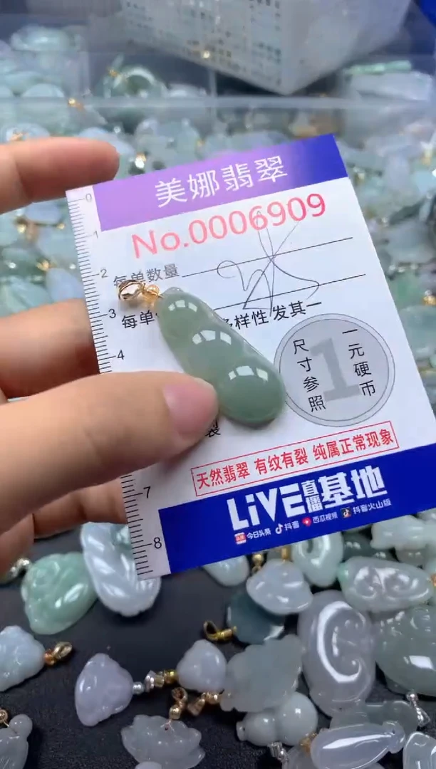 颈饰未镶嵌翡翠6909
