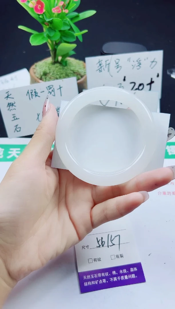 未镶嵌手镯石英质玉280-56/57
