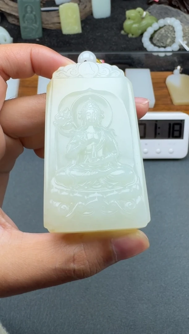 颈饰未镶嵌和田玉ღ*張1