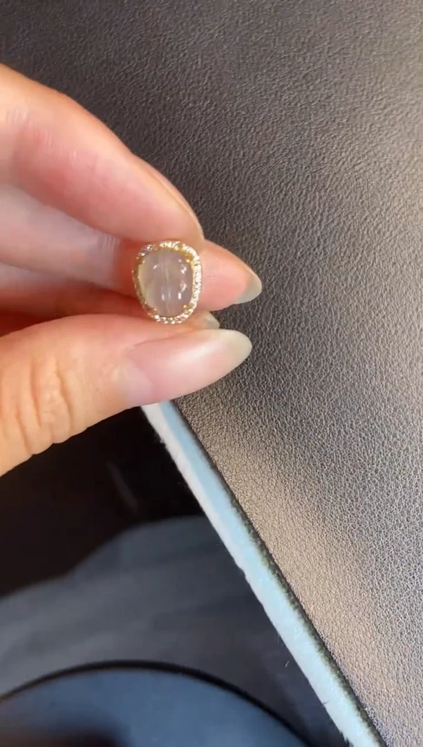 吊坠(不含链)银S925镶嵌翡翠天然A货翡翠